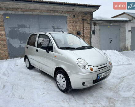 Серый Дэу Матиз, объемом двигателя 0.8 л и пробегом 98 тыс. км за 1950 $, фото 1 на Automoto.ua