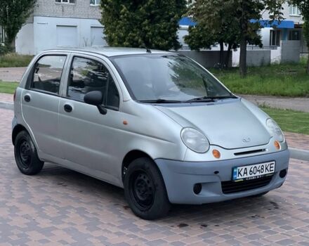 Серый Дэу Матиз, объемом двигателя 0.8 л и пробегом 230 тыс. км за 1150 $, фото 1 на Automoto.ua