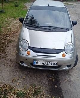 Серый Дэу Матиз, объемом двигателя 0.8 л и пробегом 180 тыс. км за 2150 $, фото 1 на Automoto.ua