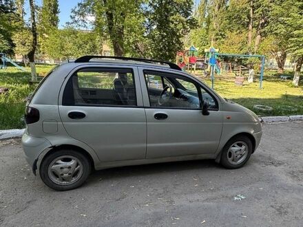 Серый Дэу Матиз, объемом двигателя 0.8 л и пробегом 108 тыс. км за 2200 $, фото 1 на Automoto.ua