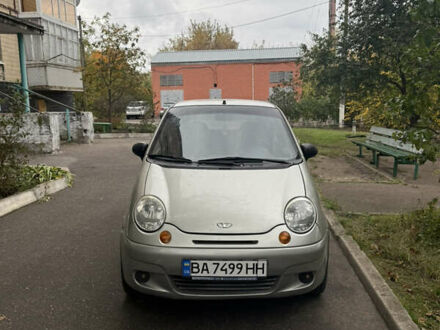 Серый Дэу Матиз, объемом двигателя 0.8 л и пробегом 100 тыс. км за 3000 $, фото 1 на Automoto.ua