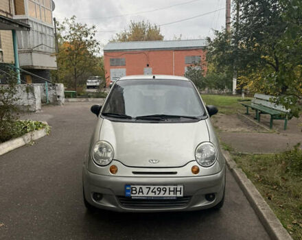 Серый Дэу Матиз, объемом двигателя 0.8 л и пробегом 100 тыс. км за 3000 $, фото 1 на Automoto.ua