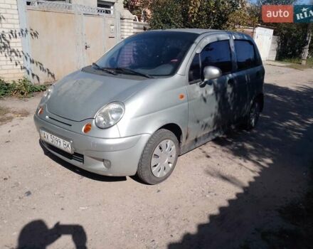 Сірий Деу Матіз, об'ємом двигуна 0.8 л та пробігом 115 тис. км за 1200 $, фото 1 на Automoto.ua
