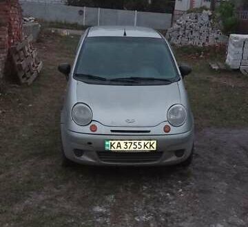 Сірий Деу Матіз, об'ємом двигуна 0.8 л та пробігом 110 тис. км за 1600 $, фото 1 на Automoto.ua