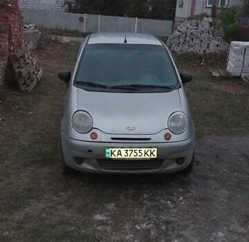 Серый Дэу Матиз, объемом двигателя 0.8 л и пробегом 110 тыс. км за 1600 $, фото 1 на Automoto.ua