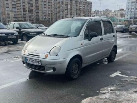 Серый Дэу Матиз, объемом двигателя 0.8 л и пробегом 192 тыс. км за 1800 $, фото 1 на Automoto.ua