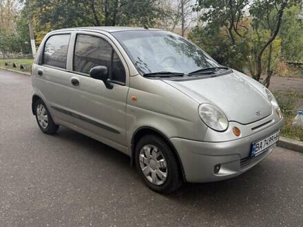 Сірий Деу Матіз, об'ємом двигуна 0.8 л та пробігом 100 тис. км за 2800 $, фото 1 на Automoto.ua