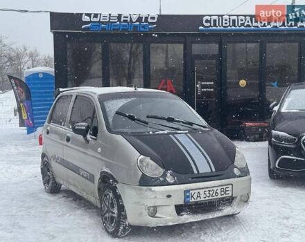 Серый Дэу Матиз, объемом двигателя 0.8 л и пробегом 104 тыс. км за 2500 $, фото 1 на Automoto.ua