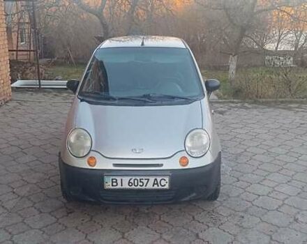Серый Дэу Матиз, объемом двигателя 0.8 л и пробегом 75 тыс. км за 2600 $, фото 1 на Automoto.ua