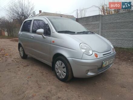 Сірий Деу Матіз, об'ємом двигуна 0.8 л та пробігом 115 тис. км за 1850 $, фото 1 на Automoto.ua