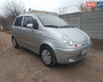 Серый Дэу Матиз, объемом двигателя 0.8 л и пробегом 115 тыс. км за 1850 $, фото 1 на Automoto.ua