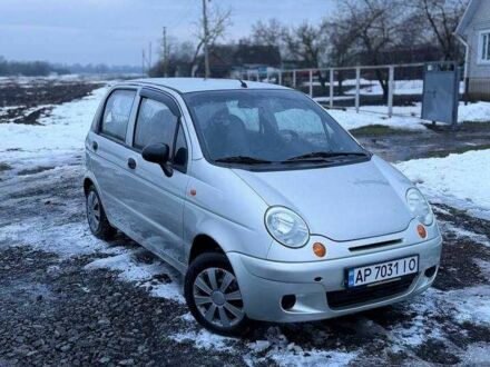 Сірий Деу Матіз, об'ємом двигуна 0.8 л та пробігом 160 тис. км за 2700 $, фото 1 на Automoto.ua