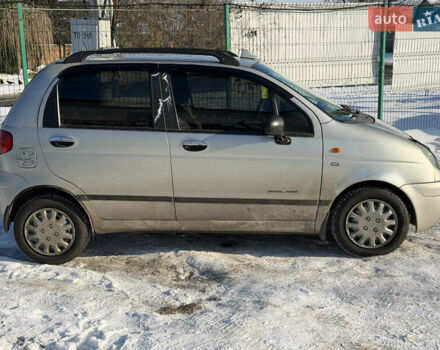 Сірий Деу Матіз, об'ємом двигуна 0.8 л та пробігом 164 тис. км за 2550 $, фото 1 на Automoto.ua
