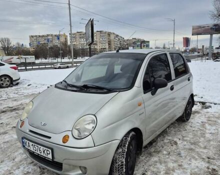 Сірий Деу Матіз, об'ємом двигуна 0.8 л та пробігом 91 тис. км за 2500 $, фото 1 на Automoto.ua