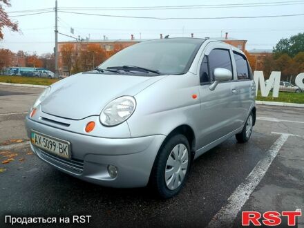 Серый Дэу Матиз, объемом двигателя 0.8 л и пробегом 115 тыс. км за 1950 $, фото 1 на Automoto.ua