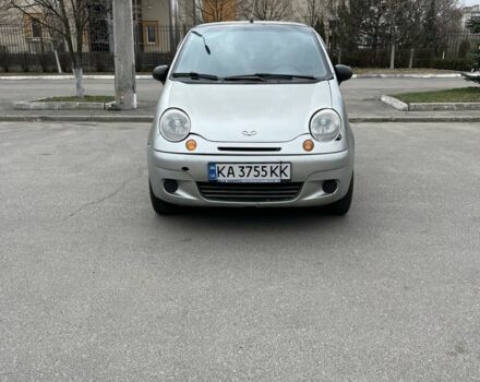 Серый Дэу Матиз, объемом двигателя 0.8 л и пробегом 240 тыс. км за 1800 $, фото 1 на Automoto.ua