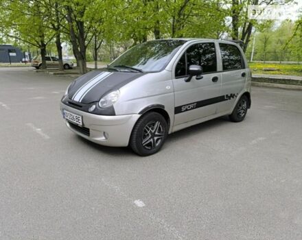 Серый Дэу Матиз, объемом двигателя 0.8 л и пробегом 109 тыс. км за 2700 $, фото 1 на Automoto.ua