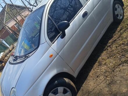 Серый Дэу Матиз, объемом двигателя 0.8 л и пробегом 100 тыс. км за 1900 $, фото 1 на Automoto.ua