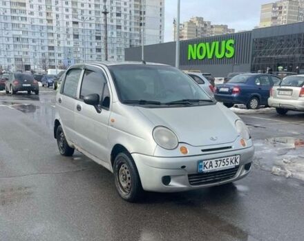 Серый Дэу Матиз, объемом двигателя 0.8 л и пробегом 177 тыс. км за 1800 $, фото 1 на Automoto.ua