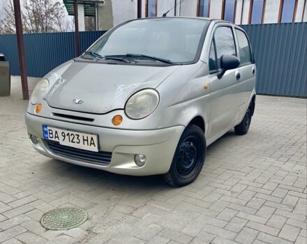 Серый Дэу Матиз, объемом двигателя 0.8 л и пробегом 120 тыс. км за 1600 $, фото 1 на Automoto.ua