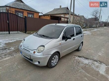 Серый Дэу Матиз, объемом двигателя 0.8 л и пробегом 120 тыс. км за 2600 $, фото 1 на Automoto.ua