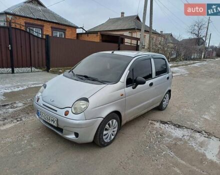 Серый Дэу Матиз, объемом двигателя 0.8 л и пробегом 120 тыс. км за 2600 $, фото 1 на Automoto.ua