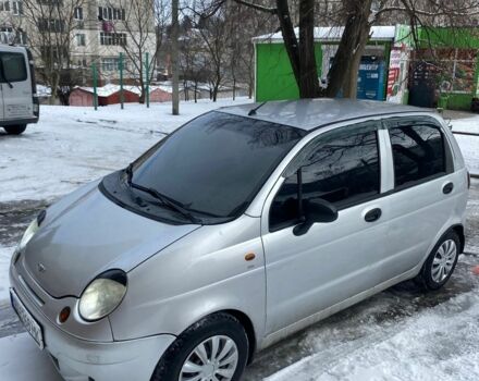 Сірий Деу Матіз, об'ємом двигуна 0.8 л та пробігом 128 тис. км за 2000 $, фото 1 на Automoto.ua