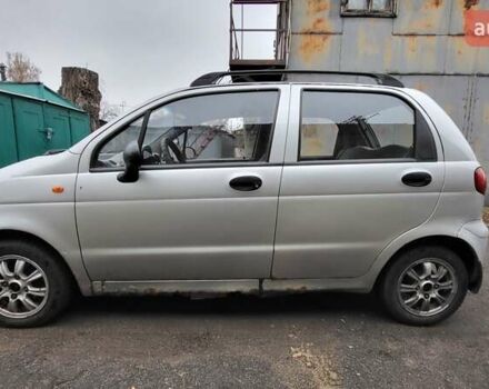 Серый Дэу Матиз, объемом двигателя 0.8 л и пробегом 100 тыс. км за 2200 $, фото 1 на Automoto.ua