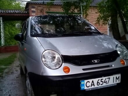 Серый Дэу Матиз, объемом двигателя 0.8 л и пробегом 134 тыс. км за 2100 $, фото 1 на Automoto.ua