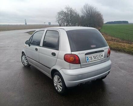 Серый Дэу Матиз, объемом двигателя 0.8 л и пробегом 147 тыс. км за 1950 $, фото 1 на Automoto.ua