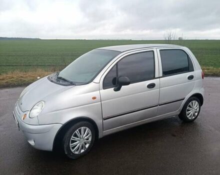 Серый Дэу Матиз, объемом двигателя 0.8 л и пробегом 100 тыс. км за 2300 $, фото 1 на Automoto.ua
