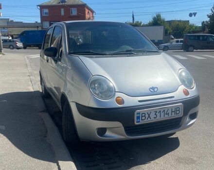 Сірий Деу Матіз, об'ємом двигуна 0.8 л та пробігом 137 тис. км за 1950 $, фото 1 на Automoto.ua