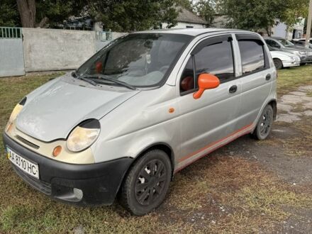 Сірий Деу Матіз, об'ємом двигуна 0.8 л та пробігом 112 тис. км за 900 $, фото 1 на Automoto.ua
