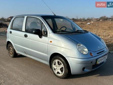 Серый Дэу Матиз, объемом двигателя 0.8 л и пробегом 174 тыс. км за 2200 $, фото 1 на Automoto.ua