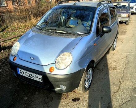 Серый Дэу Матиз, объемом двигателя 0.8 л и пробегом 110 тыс. км за 1900 $, фото 1 на Automoto.ua