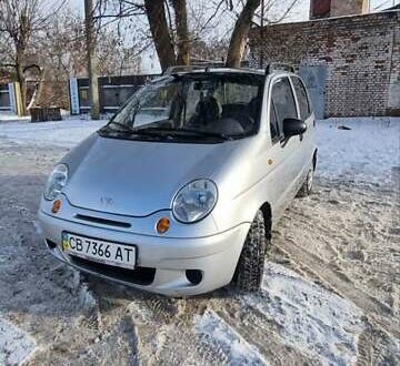 Серый Дэу Матиз, объемом двигателя 0.8 л и пробегом 80 тыс. км за 2850 $, фото 1 на Automoto.ua