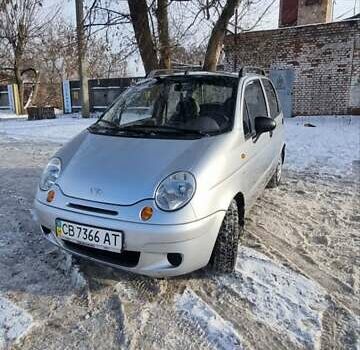 Серый Дэу Матиз, объемом двигателя 0.8 л и пробегом 80 тыс. км за 2850 $, фото 1 на Automoto.ua