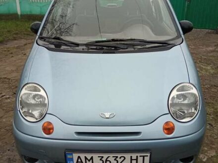 Серый Дэу Матиз, объемом двигателя 0.8 л и пробегом 95 тыс. км за 2200 $, фото 1 на Automoto.ua