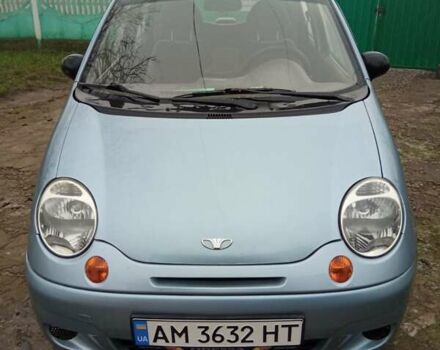 Серый Дэу Матиз, объемом двигателя 0.8 л и пробегом 95 тыс. км за 2200 $, фото 1 на Automoto.ua