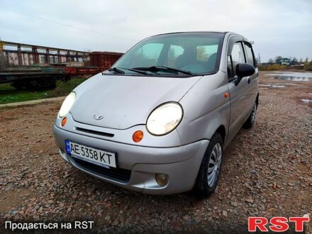 Серый Дэу Матиз, объемом двигателя 0.8 л и пробегом 106 тыс. км за 2200 $, фото 1 на Automoto.ua