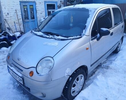 Сірий Деу Матіз, об'ємом двигуна 0.8 л та пробігом 85 тис. км за 2200 $, фото 1 на Automoto.ua