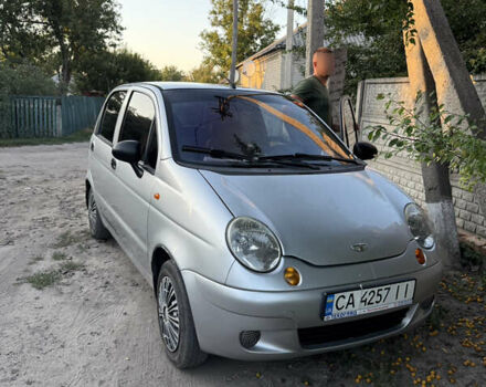 Серый Дэу Матиз, объемом двигателя 0.8 л и пробегом 83 тыс. км за 2200 $, фото 1 на Automoto.ua