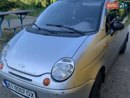 Сірий Деу Матіз, об'ємом двигуна 0.8 л та пробігом 100 тис. км за 1900 $, фото 1 на Automoto.ua