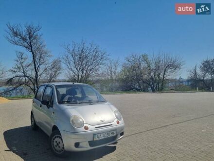 Серый Дэу Матиз, объемом двигателя 0.8 л и пробегом 63 тыс. км за 3000 $, фото 1 на Automoto.ua