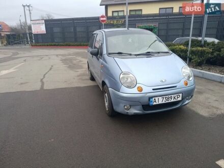 Серый Дэу Матиз, объемом двигателя 0.8 л и пробегом 135 тыс. км за 1950 $, фото 1 на Automoto.ua