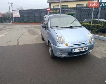 Серый Дэу Матиз, объемом двигателя 0.8 л и пробегом 135 тыс. км за 1950 $, фото 1 на Automoto.ua