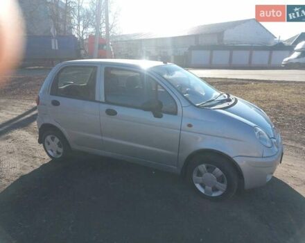 Сірий Деу Матіз, об'ємом двигуна 0.8 л та пробігом 109 тис. км за 3700 $, фото 1 на Automoto.ua