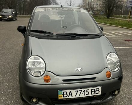 Серый Дэу Матиз, объемом двигателя 0.8 л и пробегом 777 тыс. км за 3300 $, фото 1 на Automoto.ua