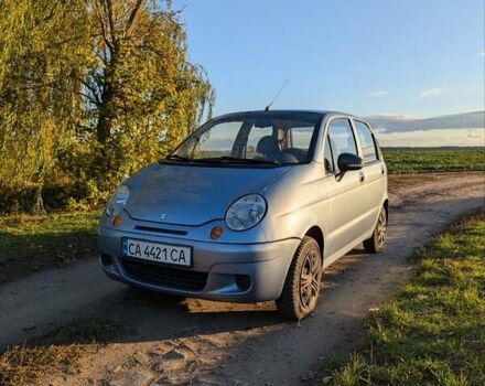 Серый Дэу Матиз, объемом двигателя 0.8 л и пробегом 50 тыс. км за 3500 $, фото 1 на Automoto.ua