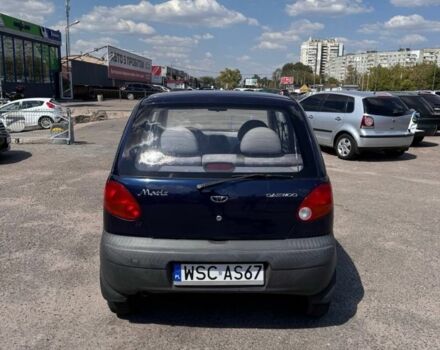 Синий Дэу Матиз, объемом двигателя 0 л и пробегом 172 тыс. км за 899 $, фото 4 на Automoto.ua